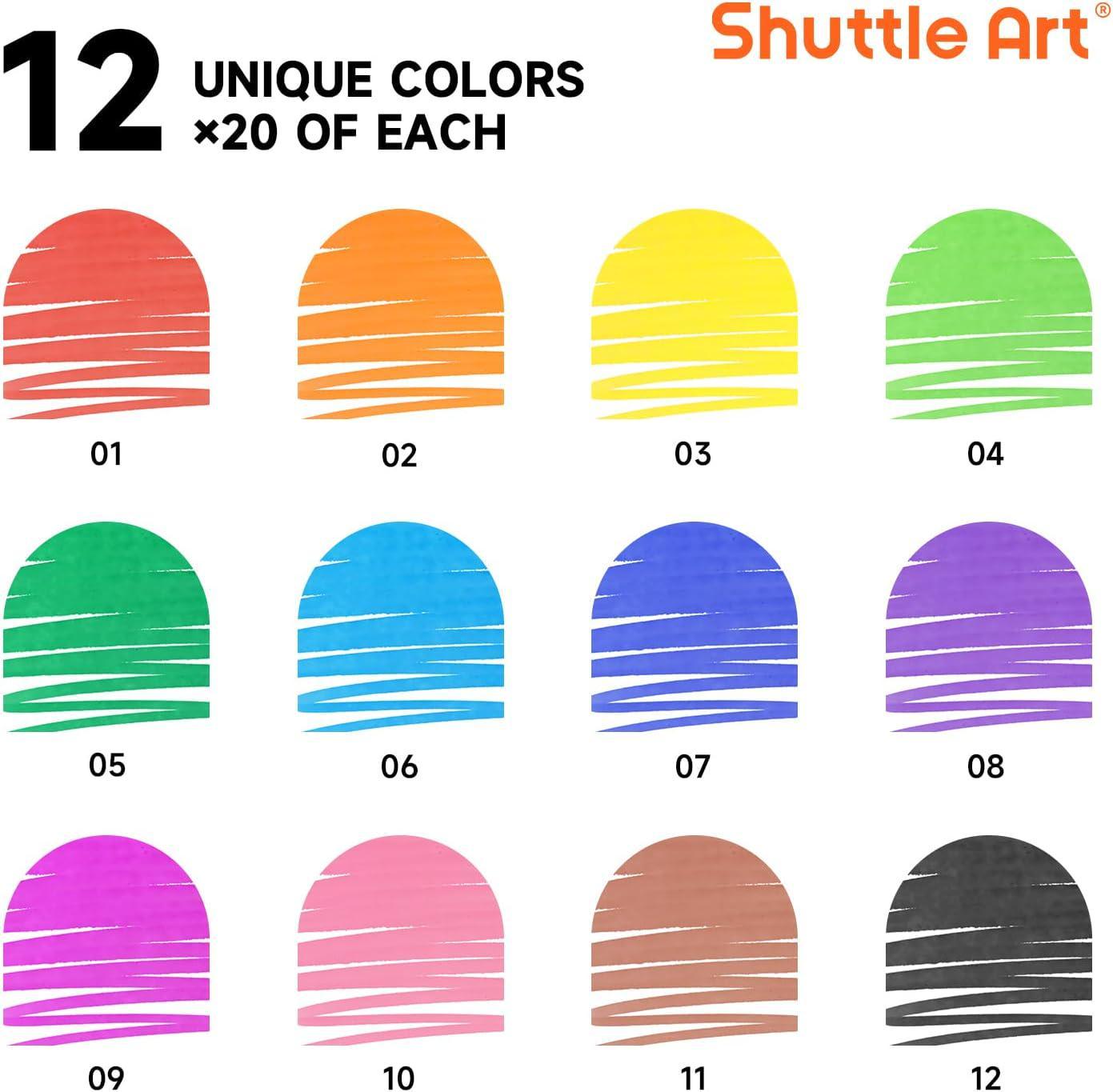 Shuttle Art 240 Pack Washable Super Tips and 50 similar items