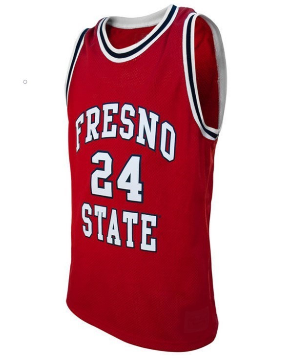 Paul george college basketball jersey red   1