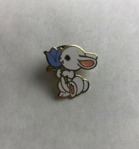 Bunny Rabbit and Blue Tulip Hallmark Collectible Souvenir Pin 1983 3/4" - $14.03