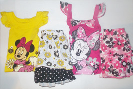 Disney Minnie Mouse Girls Skirts and Shirt Outfits 2 Choices Various Siz... - $13.99