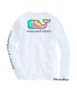 Vineyard Vines Men’s L/S Tie Dye Whale Fill Tee.White.Sz.XL.MSRP$39.99 - $36.47