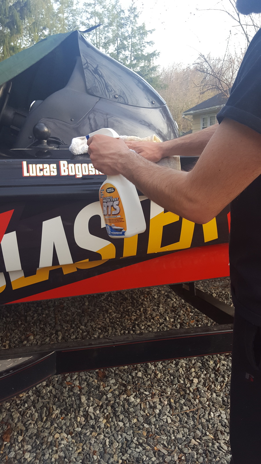 BTS Protectant 16oz + KVD Line & Lure Fishing Line Conditioner 4oz