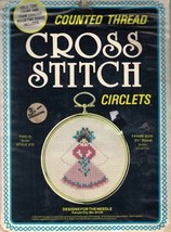 Bride Designs for the Needle # 313 Circlets Counted Cross Stitch Partial Kit Vtg - $4.49