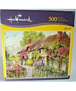 Hallmark Jigsaw Puzzle 500 Piece - Country Cottage 18&quot; x 24&quot; - $5.94