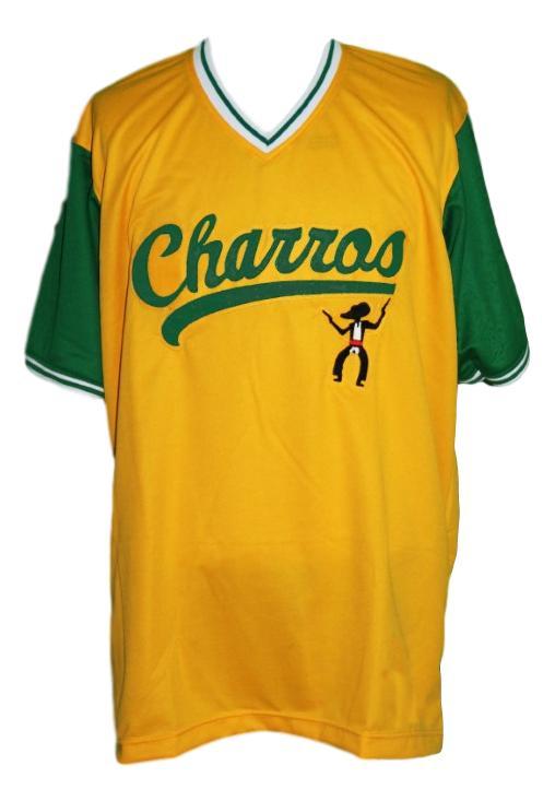 Kenny powers  55 charros eastbound and down tv baseball jersey yellow  1