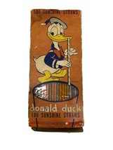 Vintage Mickey Mouse Sunshine Straws Box, 1960s Disney Cartoon, 60s Mickey  Mouse Donald Duck Pluto, Vintage Disposable Straws, Disney Straws 