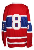 Any Name Number Houston Apollos Retro Hockey Jersey New Red Any Size image 5
