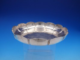 1961 Vintage Dublin Irish Silver by WE Fluted and Hammered Bowl (#4215) - $484.11