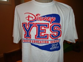 Vtg 2000 White Walt Disney World YES Youth Education Series T-shirt Adul... - $31.04