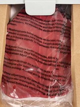 Retired PartyLite Nature&#39;s Bouty Leaf Pillar Holder Candle Dark Red NIB ... - $12.73