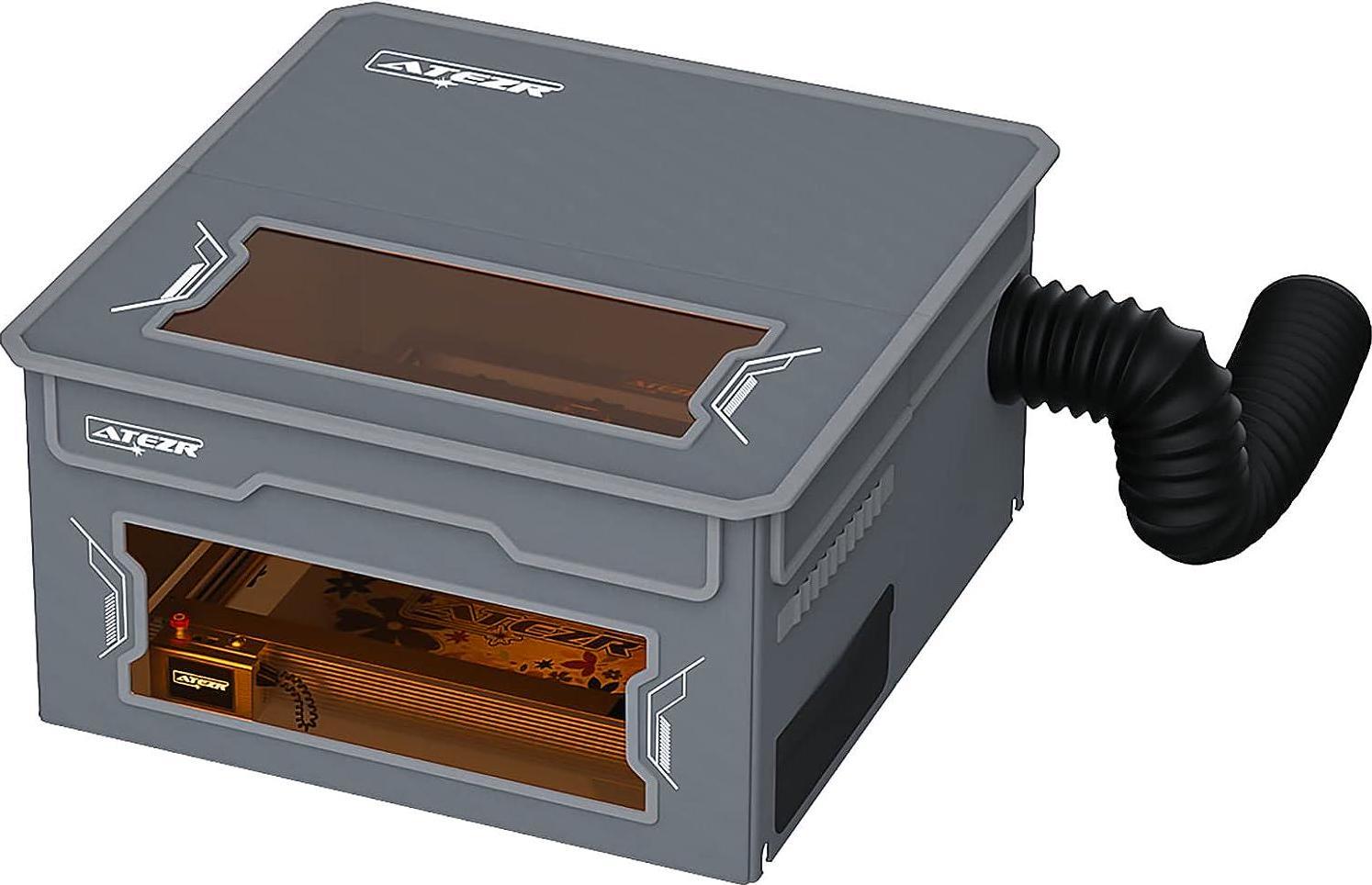 Official SCULPFUN Laser Engraver Dust-Proof Enclosure Smoke Exhaust Box