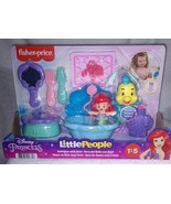 Fisher-Price Little People Disney Princess Bathtime with Ariel Playset New - $14.73