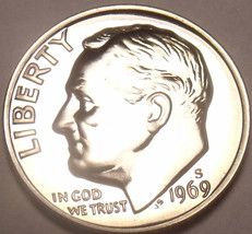 United States 1969-S Proof Roosevelt Dime~Great Price~Free Shipping - $2.93