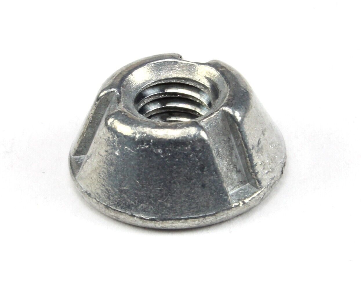 10pcs 1/420 TriGroove Tamper Proof Security Nuts Zamak 5 AntiTheft