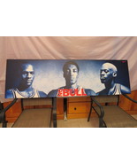 Chicago Bulls Poster-No Bull by Nike Jordan Pippen and Rodman -Mounted o... - $550.00