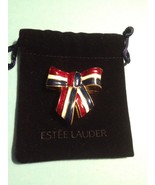 Estee Lauder USA PATRIOTIC RIBBON 2003 Perfume Compact - Red White and Blue - $25.00