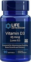 Vitamin D3, 25 Mcg (1000 IU), 90 Softgels - $13.88