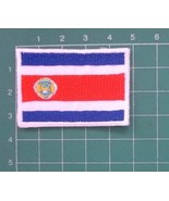 Costa Rica National Country Flags Patches Emblem Logo Crest Badge Small ... - $15.85