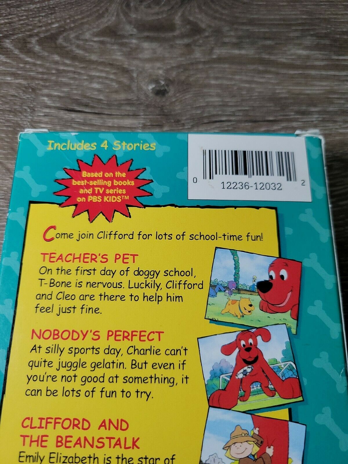 Clifford the Big Red Dog - Cliffords Schoolhouse (VHS, 2001) - VHS Tapes