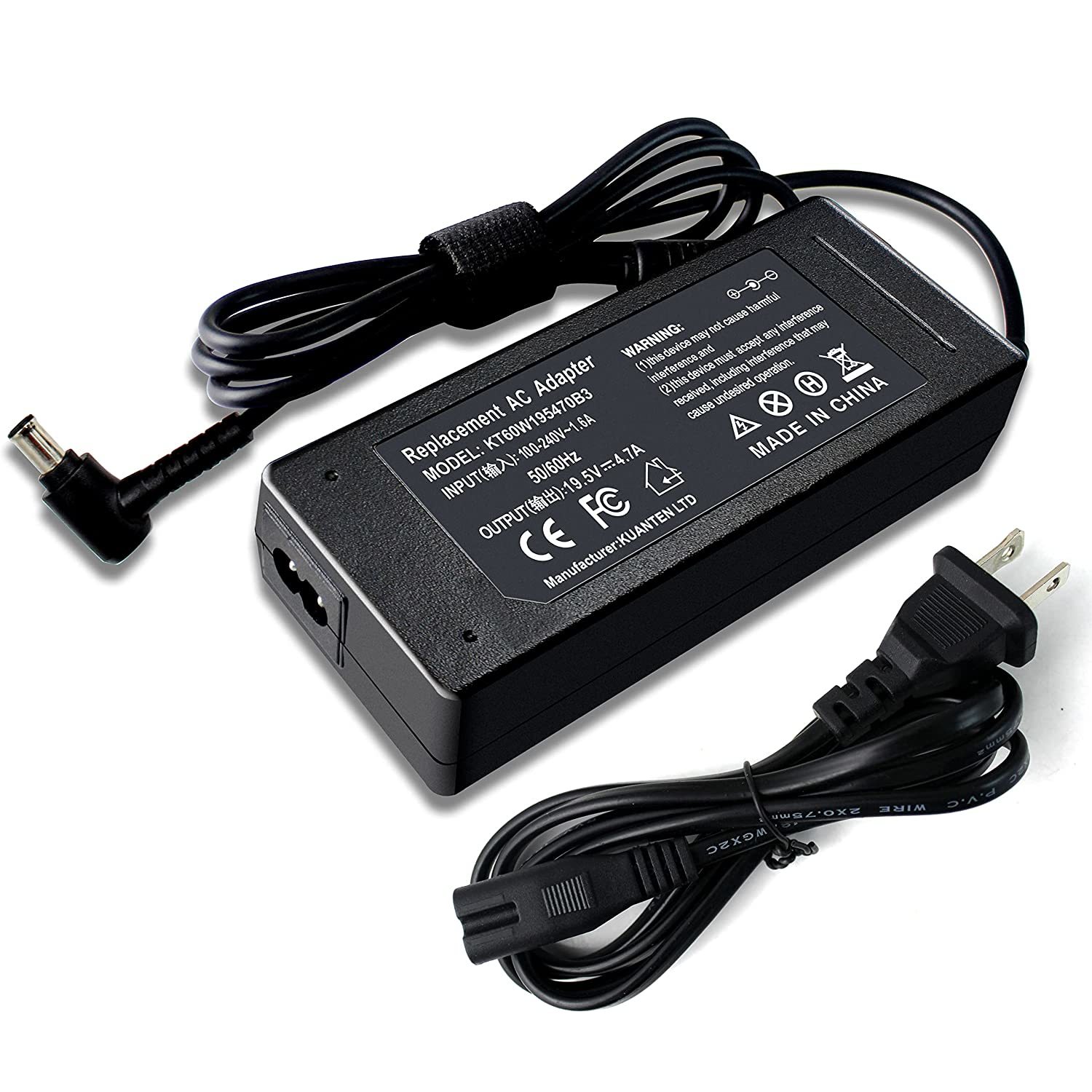 Primary image for Vgp-Ac19V48 Vgp-Ac19V37 Laptop Charger Compatible With Sony Vaio Pcg Vgn Vpc Vgp