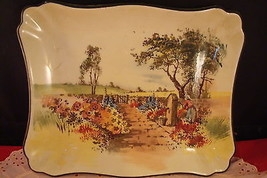 Royal Doulton , Rustic England square plate, 9" by 7 1/4"[DL23] - $69.30