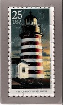 USPS POSTCARD - Lighthouses Commemorative Puzzle series - WEST QUODDY HE... - $10.00