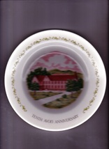Tenth Anniversary Avon Collector Plate - $4.94