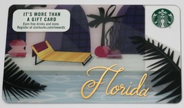 Starbucks Gift Card 2016 Florida USA No Value Collectible New - $7.99
