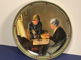 VINTAGE KNOWLES COLLECTOR PLATE NORMAN ROCKWELL AMERICAN DREAM FAMILYS M... - $23.51