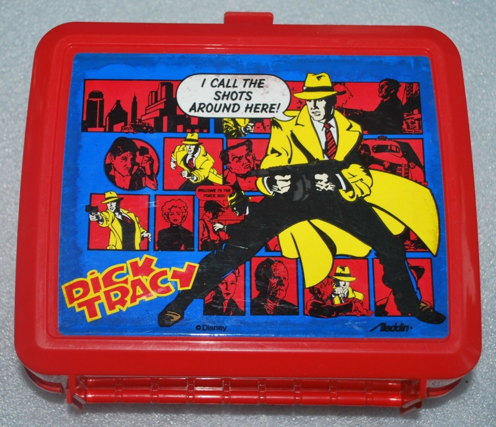 PLASTIC LUNCHBOX THERMOS Vintage 1989 Aladdin Collectible Lunch