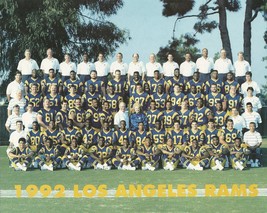 1992 Los Angeles Rams 8 X10 Team Photo Football Nfl Picture La - $4.94