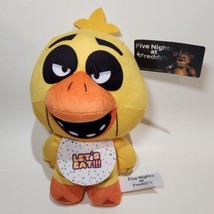 Five Nights At Freddy's Chica Plush 14” Let's Eat FNAF Good Stuff 2017 NWT