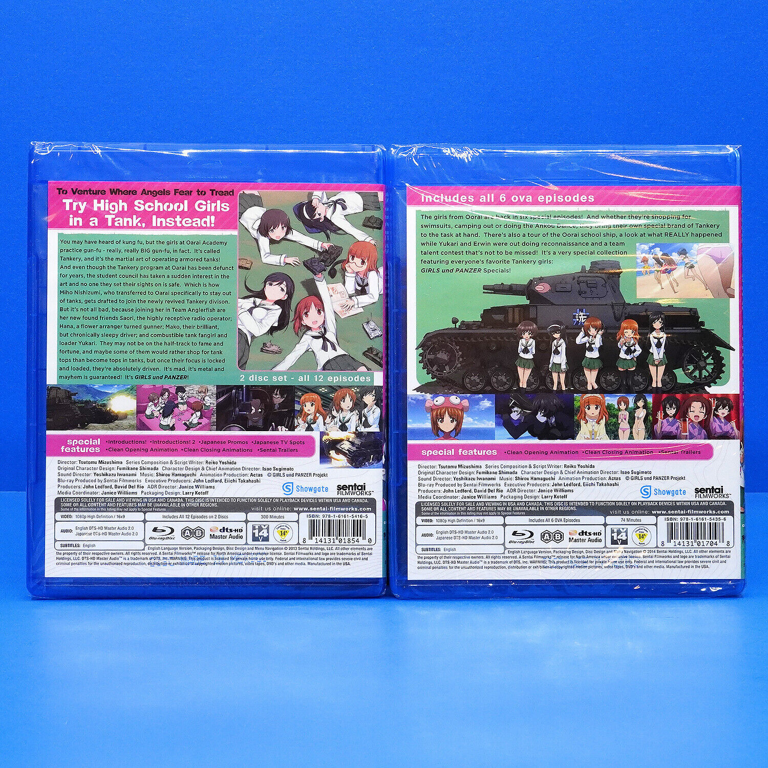 Girls Und Panzer Complete Tv Collection Ova Series Blu Ray Anime Bundle Dvds Blu Ray Discs