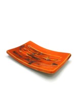 Glazed Ceramic Soap Dish Bath Accessory (Flat Back - Adhesive Mount) - Bed  Bath & Beyond - 32877499