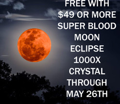 Free W/ $49 Order Align Crystal May 26TH Super Moon Blood Moon Eclipse - $0.00