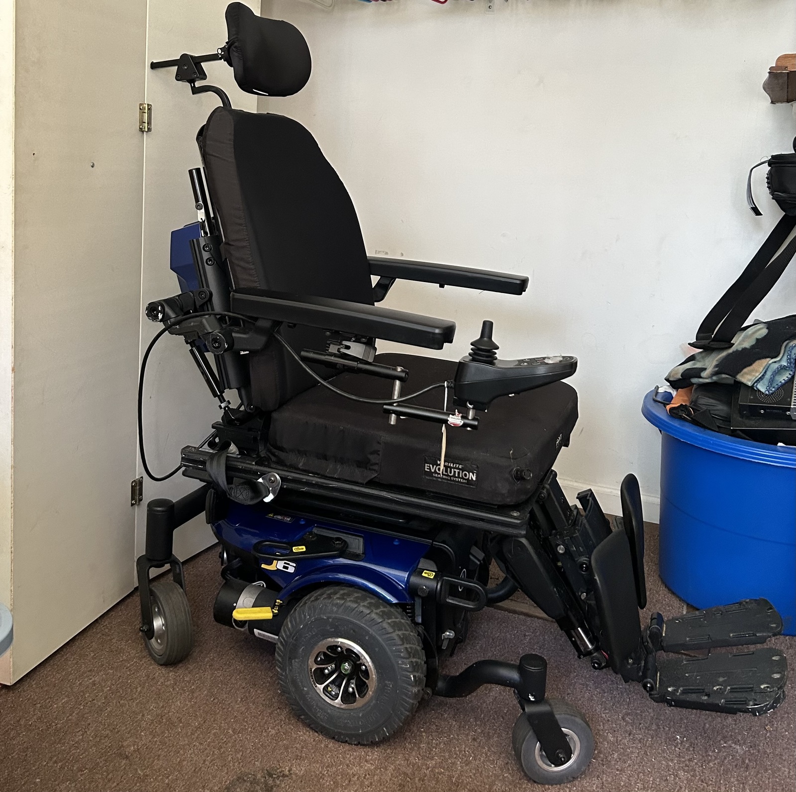J6 Wheelchair Pride Mobility Heavy Duty Power Wheelchair Ramp Included