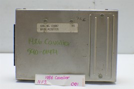 1985-1986 Chevrolet Cavalier Engine Control Unit ECU 1226867 Module 01 11F2 - $19.79