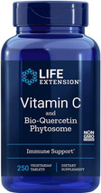 Vitamin C Bio Quercetin Cold Flu Immune 1000 Mg, 250 Vege Tabs Life Extension - $25.24