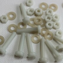 50x hex head screws, nylon, super m4 x 20mm - $32.97