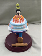 Disney Parks Still Goofy Birthday Cake Figurine Statue NEW RETIRED image 1