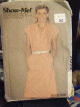 McCall&#39;s Show-Me 7074 Misses Dress &amp; Tie Belt Pattern - Sizes 8 &amp; 10 - $6.99