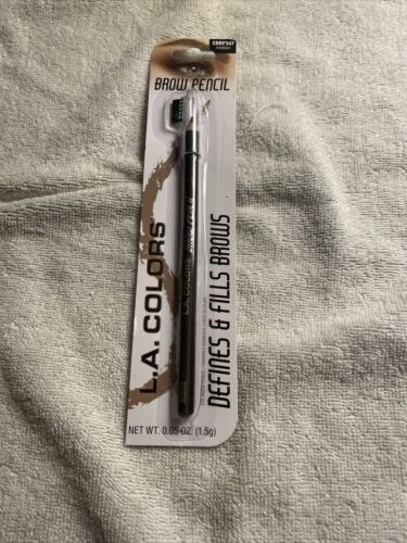 LA Colors Brow Pencil Eyebrow Pencil ~ Medium Brown #CBBP347 ~ SEALED - $5.82