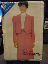 Butterick See &amp; Sew 3891 Misses Unlined Jacket &amp; Skirt Pattern - Size 8/... - $5.99