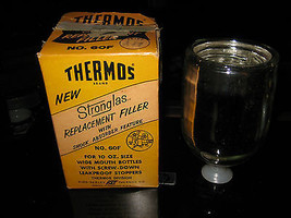 Vintage NOS Thermos Replacement Filler No. 34F Quart Spoon Mouth