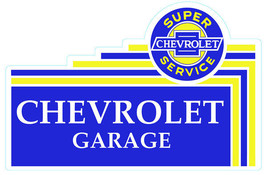Chevrolet Garage Plasma Cut Metal Sign - $50.00
