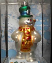 Brass Key Christmas Ornament 2004 Frosty The Snowman Series Frosty Himself Boxed - $14.99