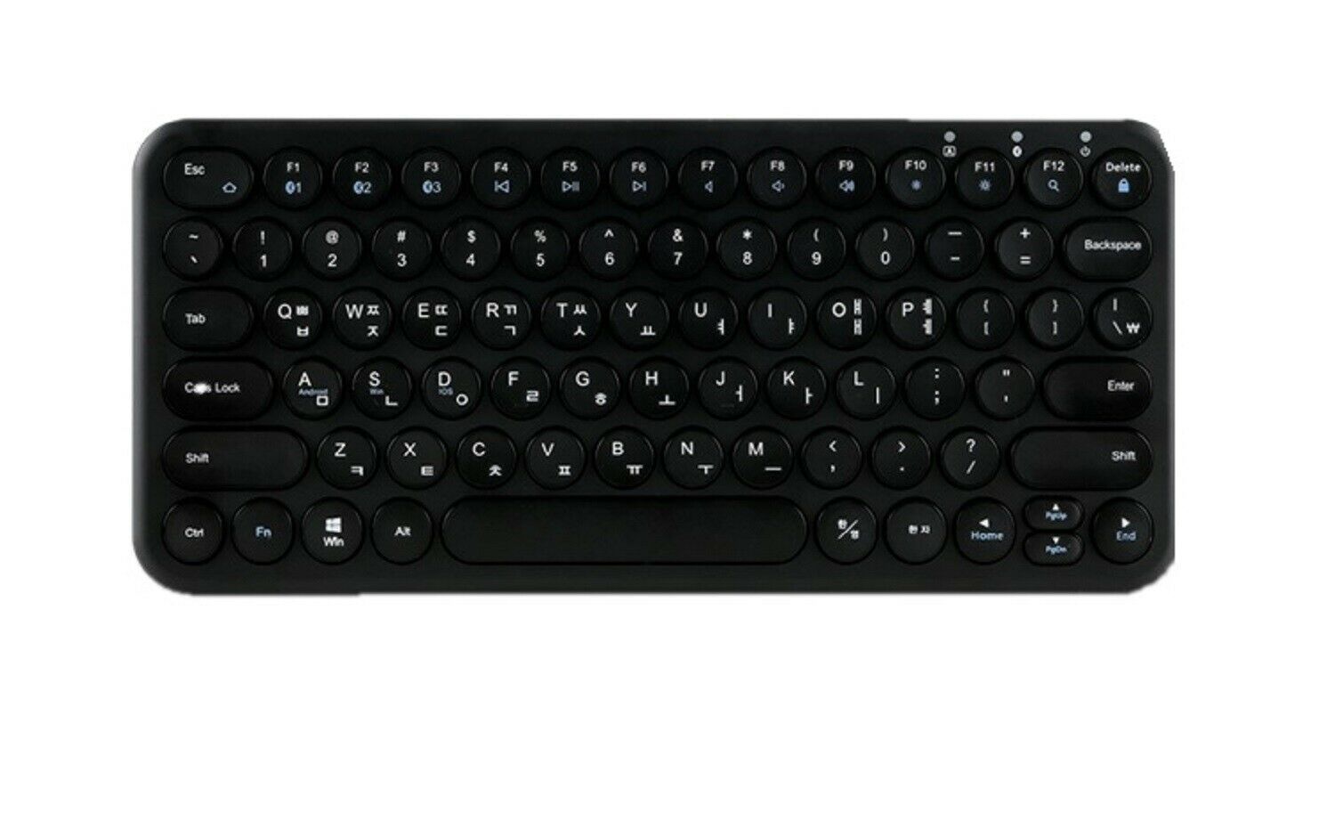 Inote Multi Pairing 3.0 Wireless Bluetooth Keyboard, Korean