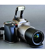 Olympus IS-20 Quartz Date 35mm SLR Camera w 28-110mm f/4.5-5.6 Aspherica... - $47.00