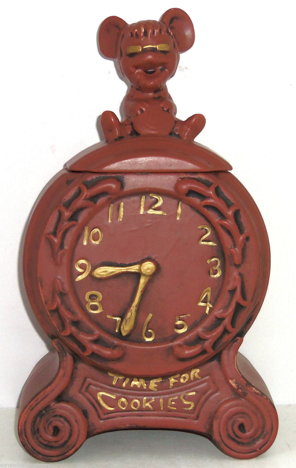 Treasure Craft Alarm Clock cookie time cookie jar