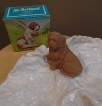 Vintage Avon St. Bernard Dog Soap Bar In Original Wrapping & Box - $32.00